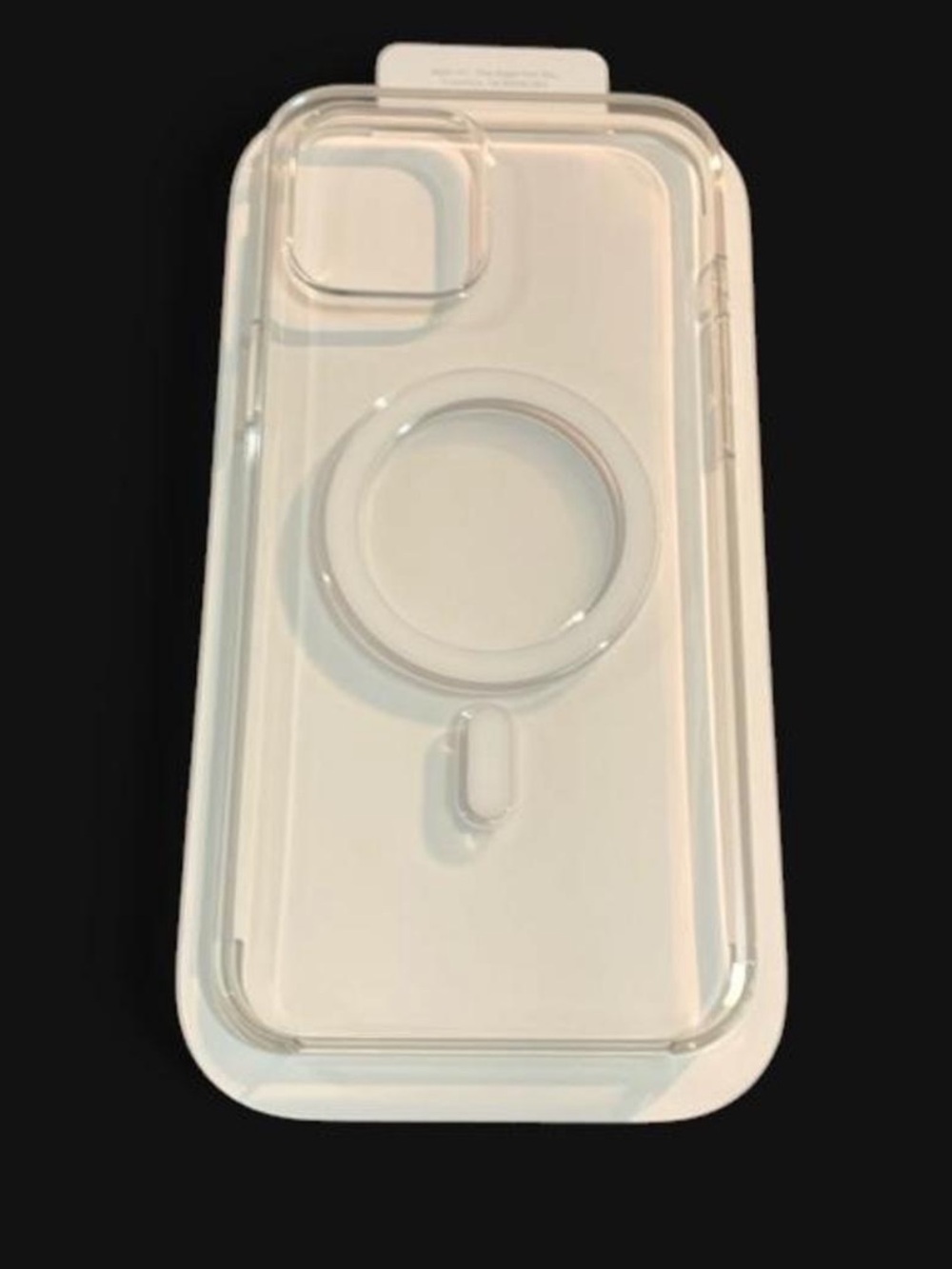 Apple Clear White MagSafe Phone Case Compatible